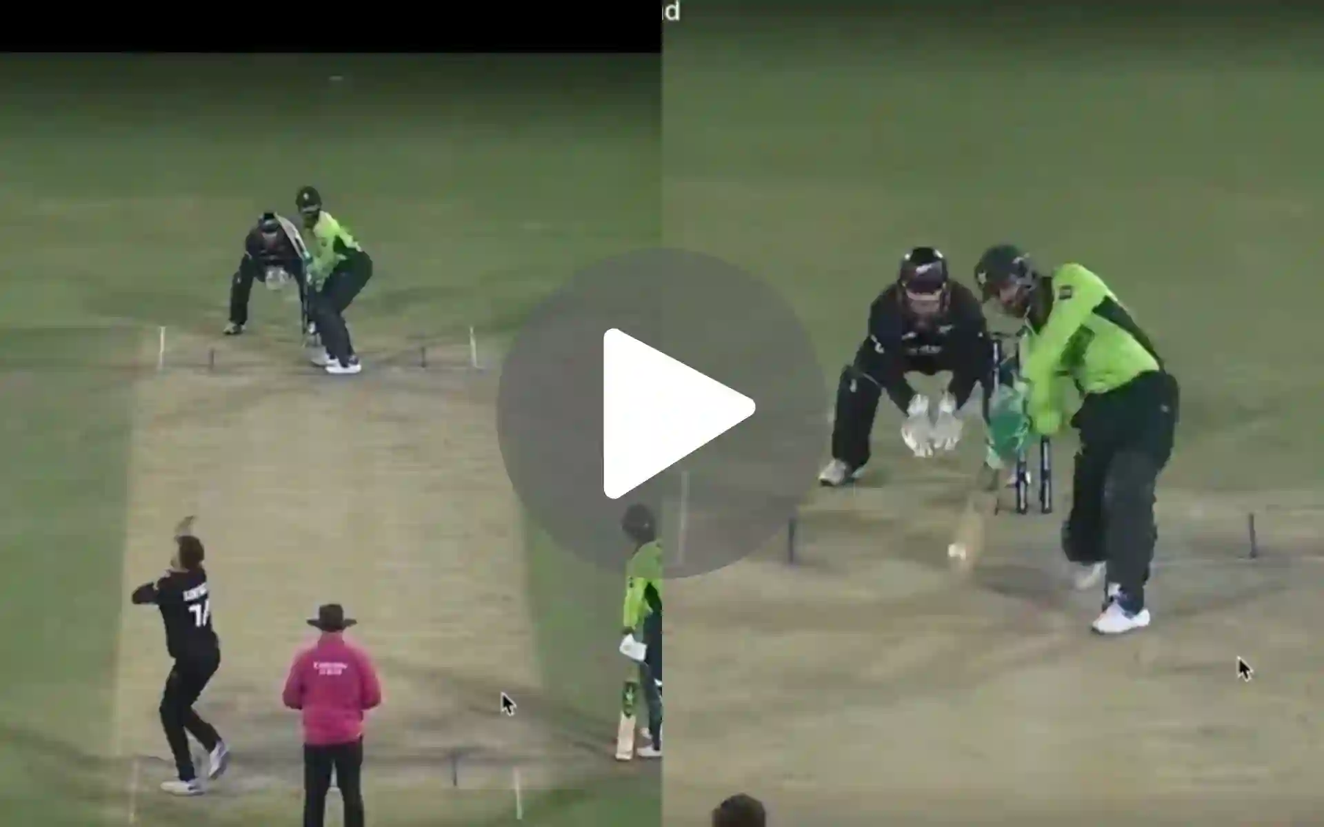 [Watch] 'Batsman' Haris Rauf Goes Beast Mode, Smokes Santner For A Jaw-Dropping Six